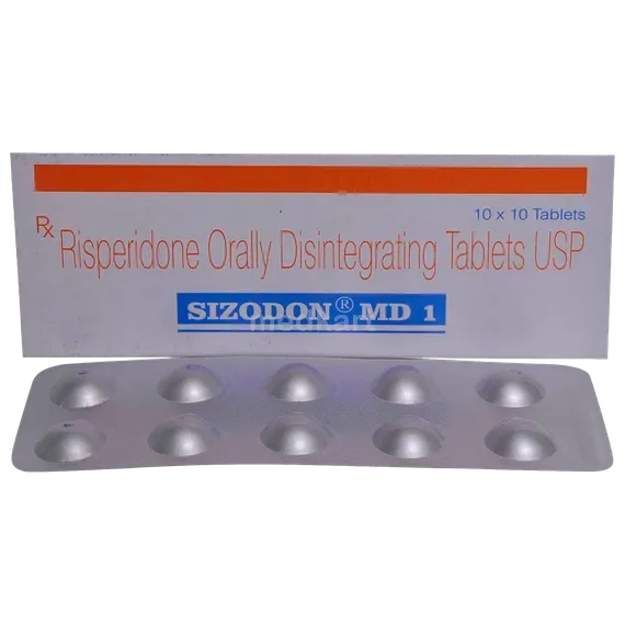 sizodon md 1mg tablet 10's
